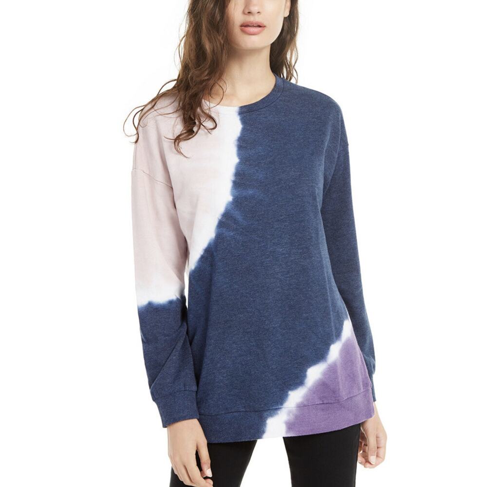 Ultra Flirt Tie Dye Tunic Sweatshirt Juniors Women Sweatshirt Sweater A004515 - Picture 5 of 5